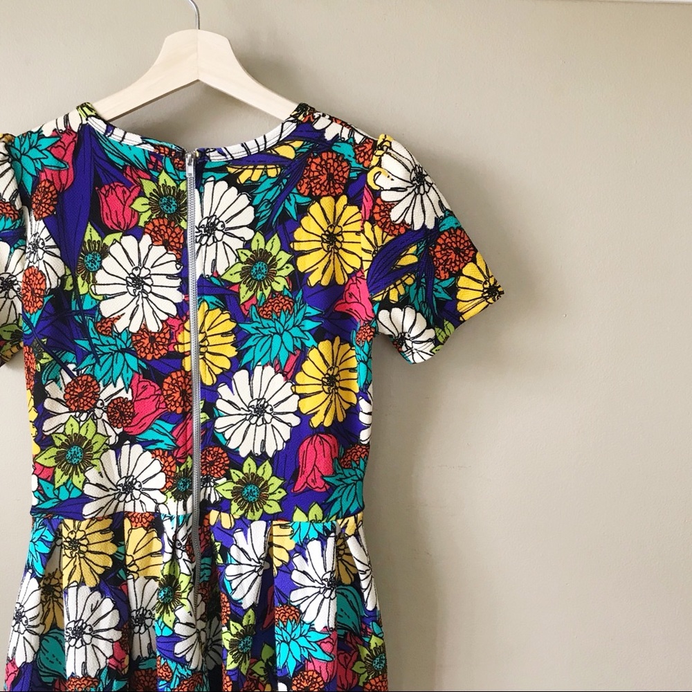 LuLaRoe Floral Amelia Dress, Small